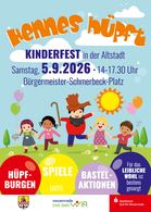 Plakat Hennes hüpft - Stadtmarketing Neuenrade e.V. Plakat Hennes hüpft