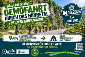 Fahrraddemo Hönnetal 2026 Fahrraddemo Hönnetal 2026