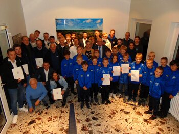 Bürgermeister Antonius Wiesemann durfte viele erfolgreiche Sportler auszeichnen.