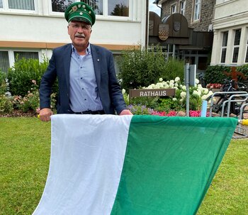 Bürgermeister Antonius Wiesemann freut sich auf Schützenfest.